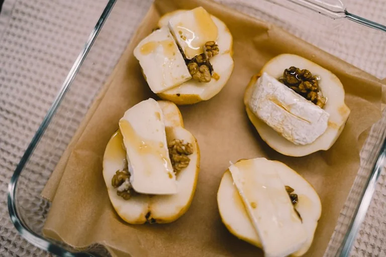 Birnen-Crumble: einfaches Dessert für das Herbstwochenende